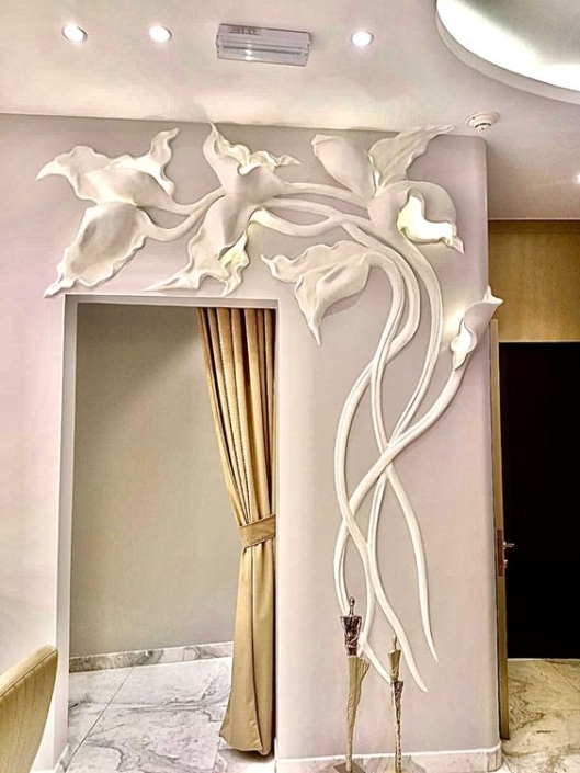 تصویر گچبری مدرن