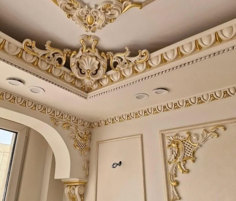 تصاویر فروشگاه گچبری پیش ساخته کرج