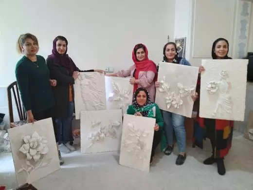 آموزش گچبری مدرن در شیراز