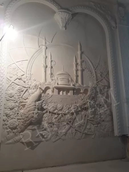 تصویر گچبری مدرن