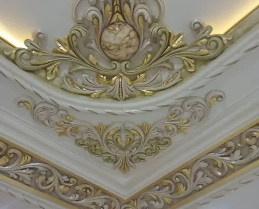 تصویر گچکاری و گچبری در گیلان و رشت