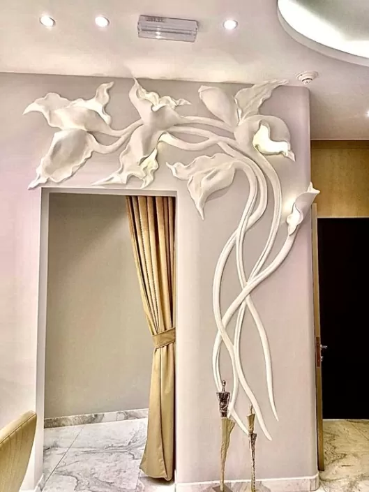 تصویر گچبری مدرن