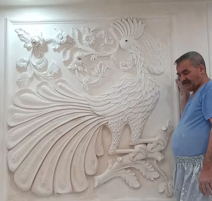 تصویر گچ بری بندرعباس